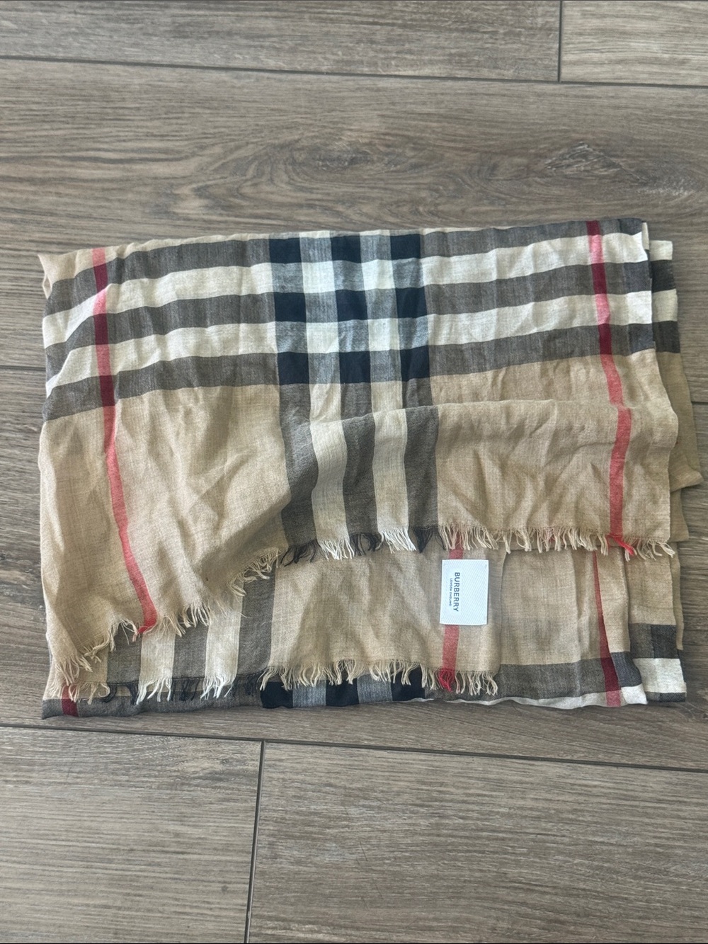 Burberry scarf